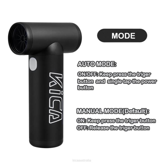 Black KiCA Jet Fan KC1 Tools 6ZRZ1